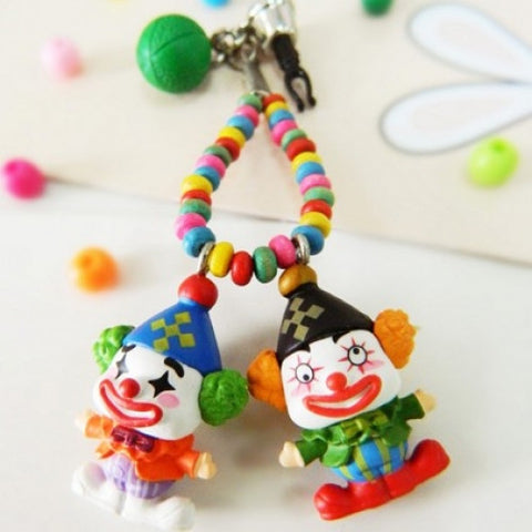 Cute Clown Mobile Phone Dust Plug