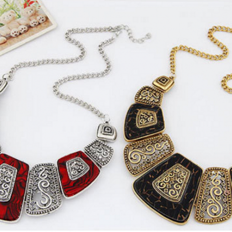Bohemian Choker Statement Necklace