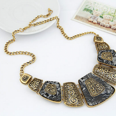 Bohemian Choker Statement Necklace