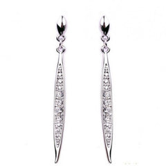 Diamond Crystal Wedding Earrings Jewelry