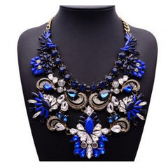 Chain Collar Big Luxury Statement Pendant