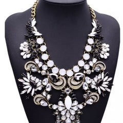 Chain Collar Big Luxury Statement Pendant