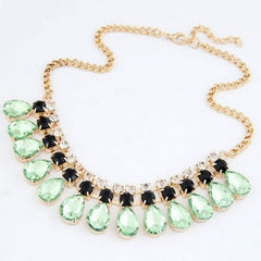 Collar Statement Gemstone Necklaces Pendant