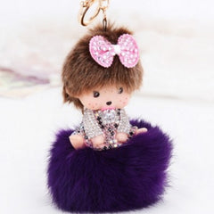 Monchhichi Sleutelhanger Ball Keychain