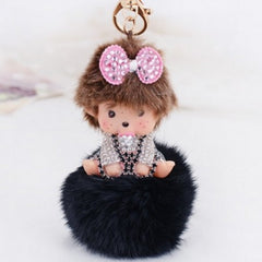 Monchhichi Sleutelhanger Ball Keychain