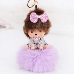 Monchhichi Sleutelhanger Ball Keychain