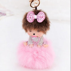 Monchhichi Sleutelhanger Ball Keychain