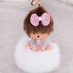 Monchhichi Sleutelhanger Ball Keychain