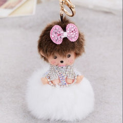 Monchhichi Sleutelhanger Ball Keychain