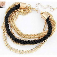 Fashionable Rope Chain Decoration Bracelet