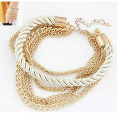 Fashionable Rope Chain Decoration Bracelet