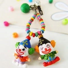 Cute Clown Mobile Phone Dust Plug