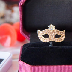 Rhinestone Mask  Hole Dust Proof Plug