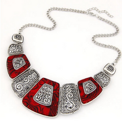 Bohemian Choker Statement Necklace
