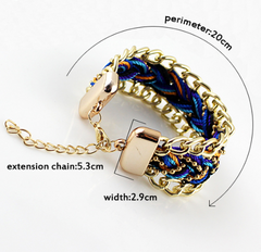 Bohemian Multilayers Chain Boho Bracelet